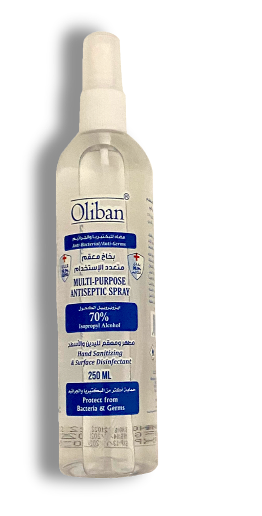 بخاخ معقم لليدين من أوليبان 250 مل